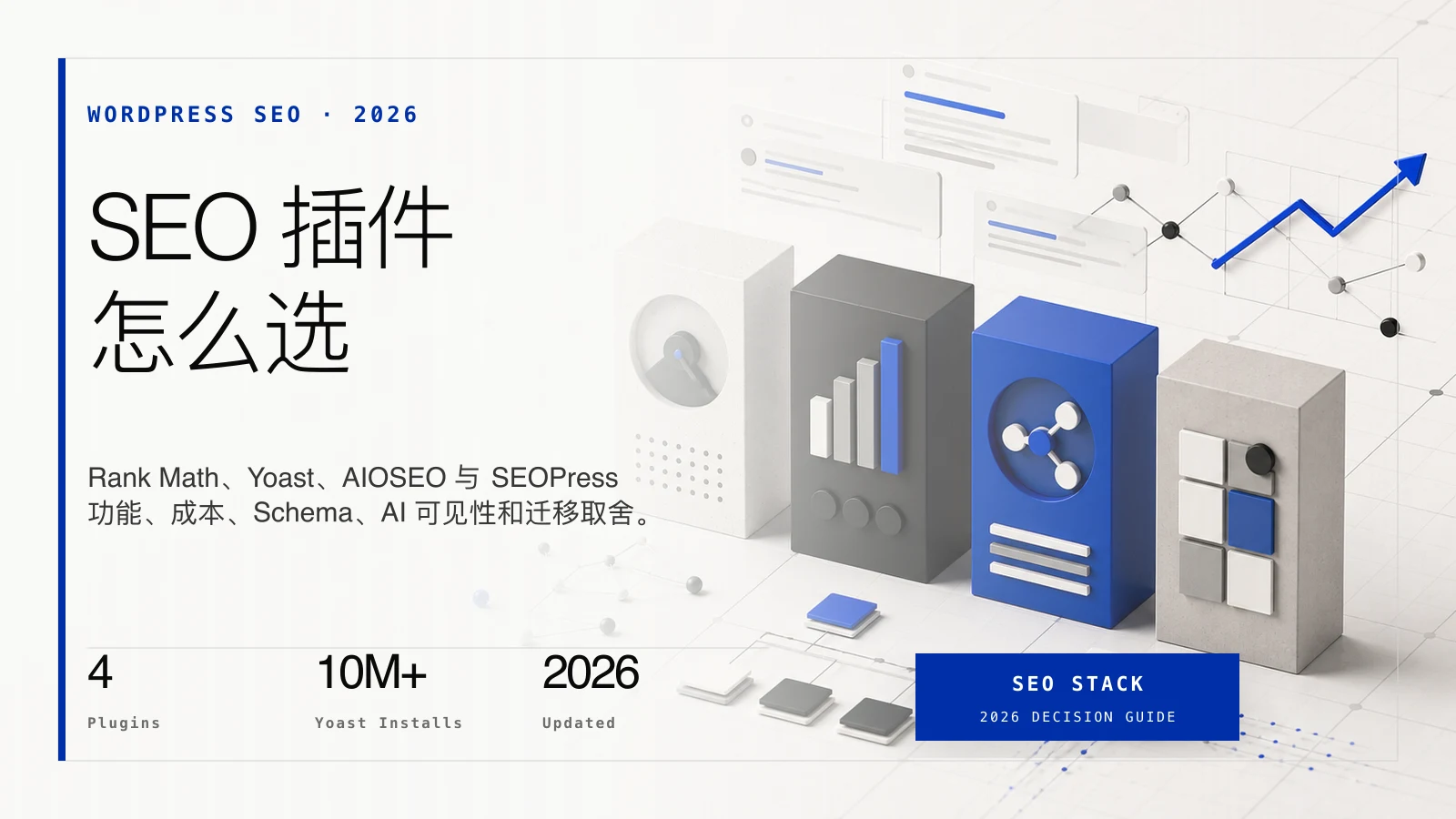 2026 年 WordPress SEO 插件终极技术对决：Rank Math、Yoast、AIOSEO 与 SEOPress 深度评测