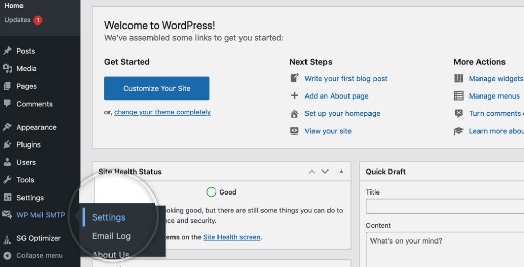 Configuring WordPress to Use SMTP for Sending Emails